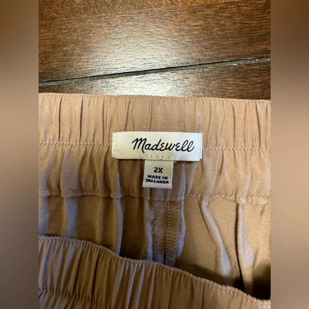 NWOT Madewell Straight Cargo Pants in Softdrape 2X - Picture 13 of 13